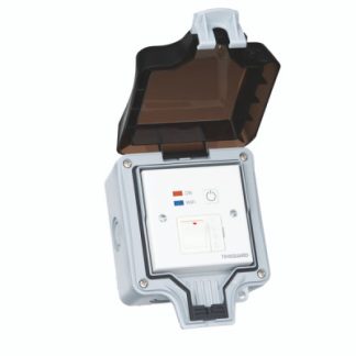Presa con fusibile Timeguard, 13A, 1 modulo, IP66