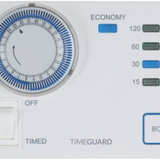 Interruttore luce Timeguard serie Programastat Plus, 2 vie, Colore bianco, IP20