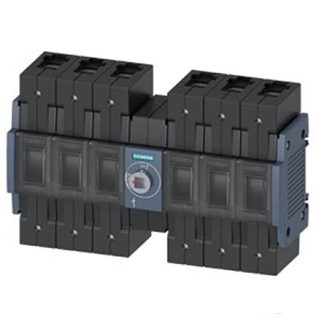 Sezionatore con interruttore Siemens 3KD3460-2NE20-0, 6P, 160A, per guida DIN, IP20
