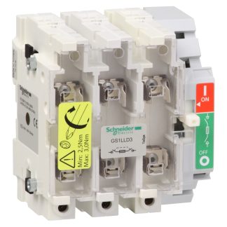 Sezionatore portafusibili Schneider Electric GS1LLD3, corrente max 160A, 3P