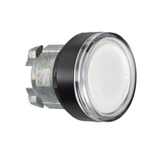 Attuatore pulsante tipo Ritorno a molla ZB4BW3137 Schneider Electric serie Harmony XB4, Bianco