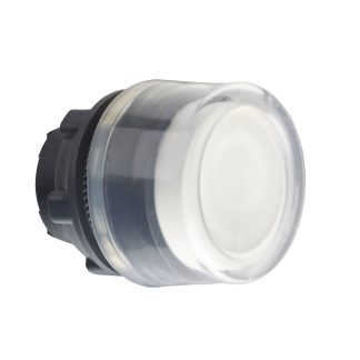 Attuatore pulsante tipo Ritorno a molla ZB5AP1 Schneider Electric serie Harmony XB5, Bianco
