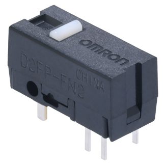 Microinterruttore ultraminiaturizzato, Omron, SPST, 20mA, Foro passante