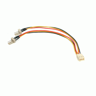 Cavo connettore Cavo di alimentazione preassemblato StarTech.com TX3SPLITTER, per uso con Ventola