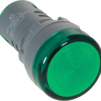 Spia RND 210-00041, LED, foro 22mm, Montaggio a pannello, IP65