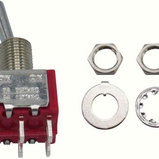 Interruttore a levetta On-On 2CO con terminali Solder Lug
