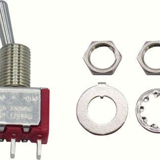 Interruttore a levetta On-On 1CO con terminali Solder Lug