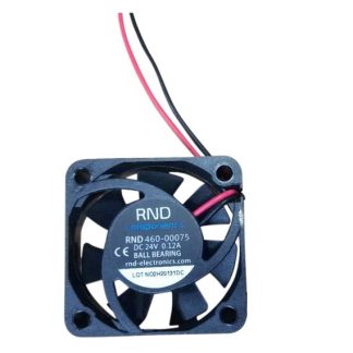 Ventola assiale in c.c. RND, 12.23cfm, 24 V c.c., 40 x 40 x 10mm