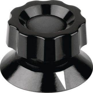 Adjusting knob Black 50mm