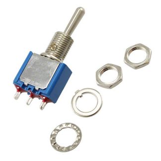 Toggle switch Standard Lever (On)-Off-(O