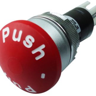 Pulsante di arresto di emergenza Deca B1E, Montaggio a pannello, Ø 22mm