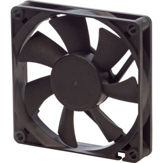 Ventola assiale in c.c. Micronel, 32.32cfm, 24 V c.c., 80 x 80 x 15mm