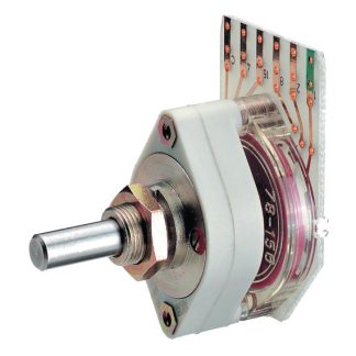 Commutatore rotante CBS1-1X16B 16 vie, 60V cc CBS