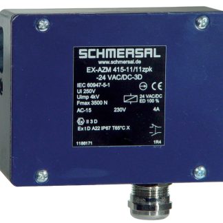 Interruttore di interblocco a solenoide Schmersal EX-AZM 415, 24V ca, 1NC/1NA