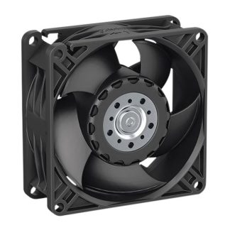 Ventola assiale in c.c. ebm-papst, 68m³/h, 24 V c.c., 80 x 80 x 32mm