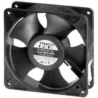 Ventola assiale in c.c. Tracofan, 84m³/h, 24 V c.c., 92 x 92 x 25mm