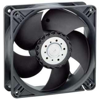 Ventola assiale in c.c. ebm-papst, 205m³/h, 24 V c.c., 119 x 119 x 38mm