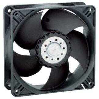 Ventola assiale in c.c. ebm-papst, 285m³/h, 24 V c.c., 119 x 119 x 38mm