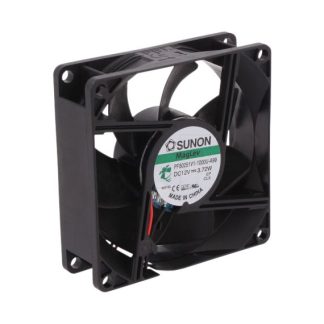 Ventola assiale in c.c. Sunon, 90m³/h, 24 V c.c., 80 x 80 x 25mm