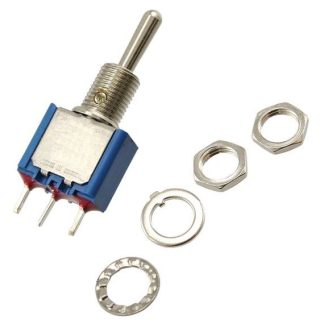 Interruttore a levetta On-Off-On 1P con terminali PC Terminal