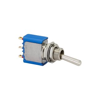 Interruttore a levetta On-(On) 1P con terminali Solder Lug