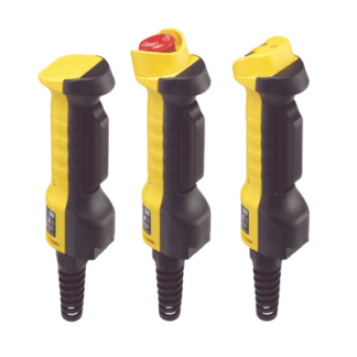 Interruttore di abilitazione di sicurezza Omron A4E