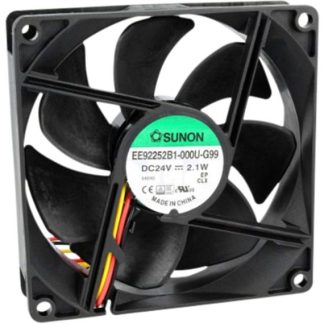 Ventola assiale in c.c. Sunon, 75cfm, 24 V cc, 92 x 92 x 25mm