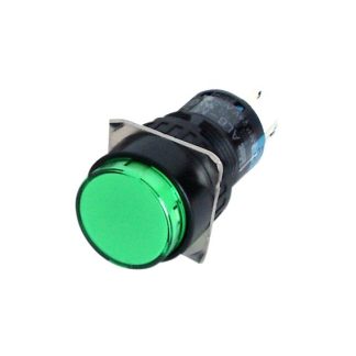 Interruttore a pulsante Idec, Momentaneo, 2CO, luminoso, IP65 Montaggio a pannello