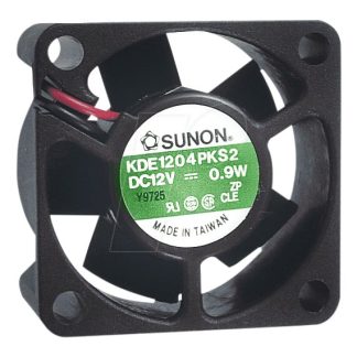 Ventola assiale in c.c. Sunon, 3cfm, 12 V CC, 25 x 25 x 10mm