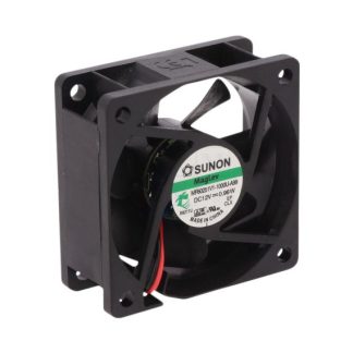 Ventola assiale in c.c. Sunon, 23.5cfm, 12 V CC, 60 x 60 x 25mm