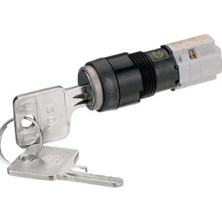 Interruttore a chiave, 1 NA + 1 NC con tenuta IP40