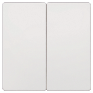Interruttore luce Siemens serie Delta, 2 vie, Colore bianco, IP20, Termoplastica DELTA