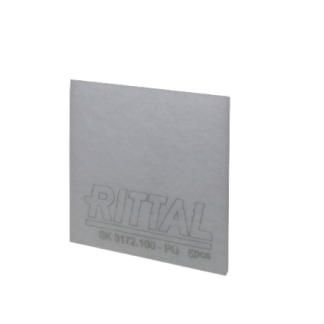Tappetino filtro Rittal in Fibra chimica 221 x 221mm per ventola da 224 x 224mm