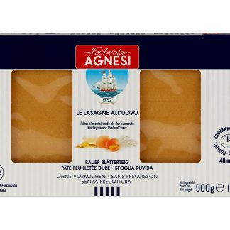 Агнеси · лазанья · с яйцами 500гр.