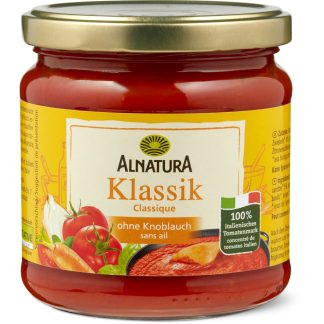 Альнатура · томатный соус · безгр.чеснока 375гр.