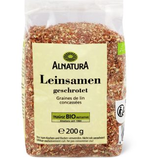 Alnatura · измельченные семена льна 200гр.