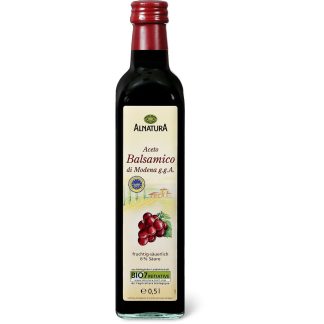 Альнатура · ацето бальзамико ди Модена · кисло-сладкий вкус, кислотность 6% 500 мл