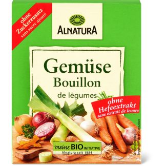 Alnatura · Овощные бульонные кубики без дрожжей 6 × 11гр.