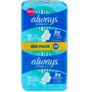 Always Ultra Day · Гигиенические прокладки · Размер 1 — Нормальный 24шт