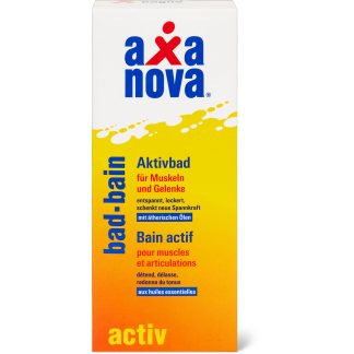 Axanova · Активная ванна для мышц и суставов · Activ 250 мл
