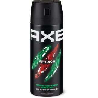 Axe Africa · Дезодорант-спрей · 48 ч, 0% солей алюминия 150 мл