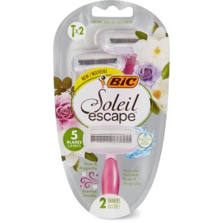 Bic Soleil Escape · Одноразовые бритвы · 5 лезвий 2шт