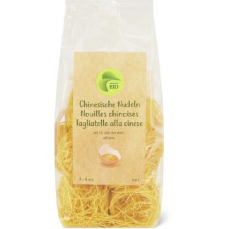 Migros Bio · китайская лапша · с яйцами 500гр.
