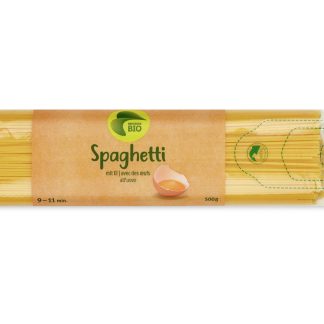 Migros Bio · спагетти · с яйцами 500гр.