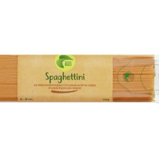 Migros Bio · spaghettini · wholemeal semolina 500гр.