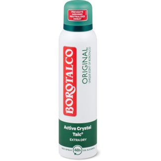 Borotalco Original · Дезодорант-спрей · 48 ч, 0% спирта 150 мл