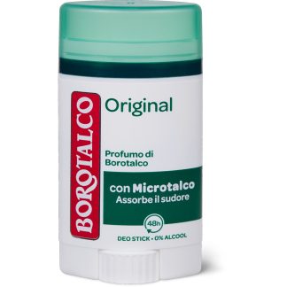 Borotalco Original · Дезодорант-карандаш · 48 ч, 0% спирта 40 мл