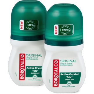 Borotalco Original · Шариковый дезодорант · 48 ч, 0% спирта 2 × 50 мл