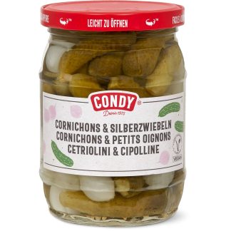 Condy ·gr.herkins & Silver Onions · Fine and crisp 315гр.