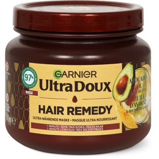 Garnier Ultra Doux Avocado · Маска для волос · Очень сухие и вьющиеся волосы 340 мл